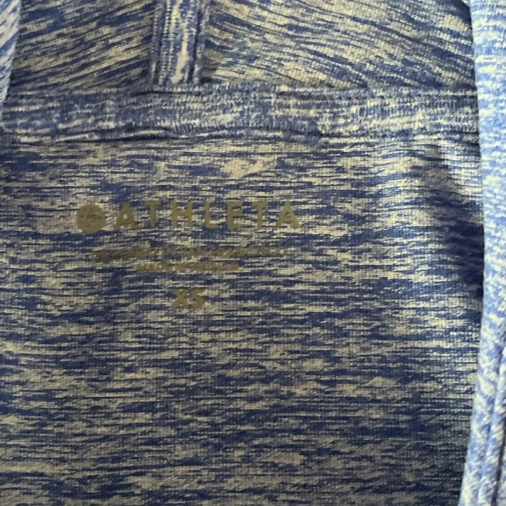 Athleta Uptempo Blue Hoodie Sweatshirt, women’s XS - Picture 4 of 5